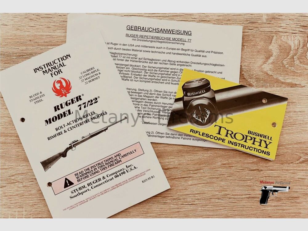 Ruger Mod. K77/22 RSP .22lr