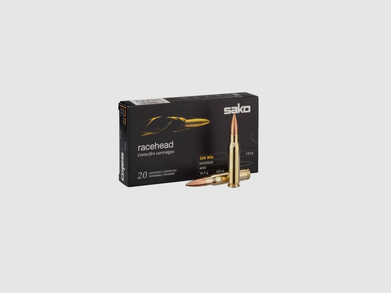 Municja SAKO 308 WIN 168grns RACEHEAD