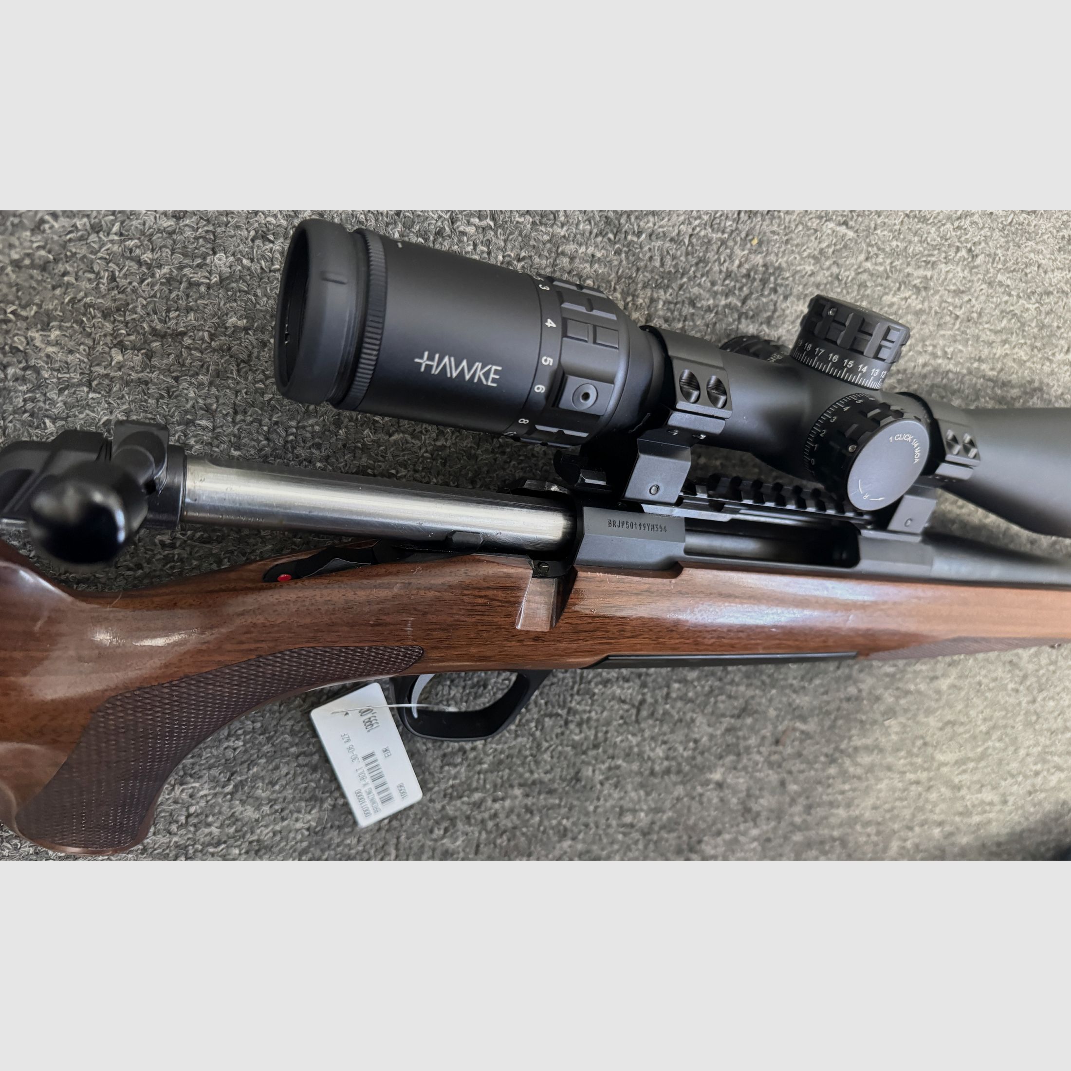 Browning X-Bolt .30-06 mit Mündungsgewinde, Zielfernrohr
