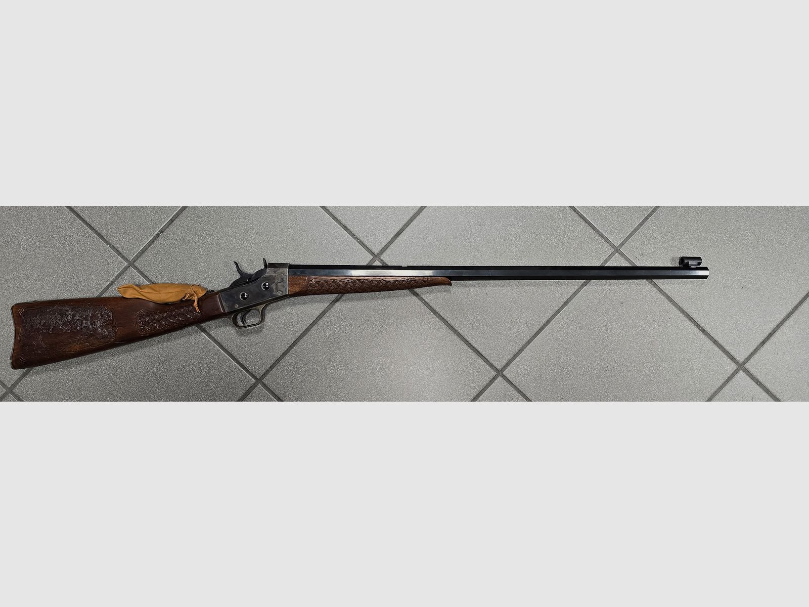 Modèle : Pedersoli (#1257), sans (arme sans particularités) - Calibre : .357Mag (#120) - FUSIL À UN SEUL COUP