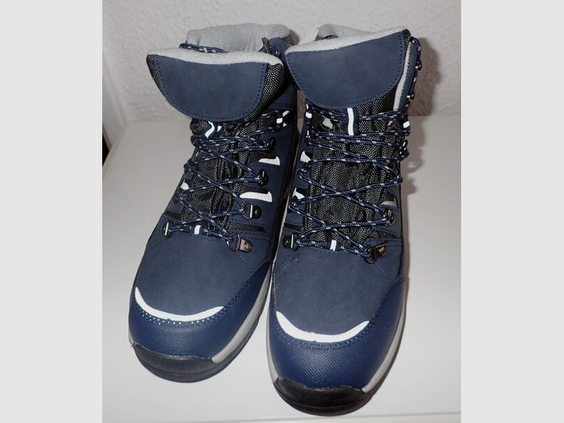 WALKX Outdoor, Winterstiefel, blau, Herren, Gr. 45, neu!