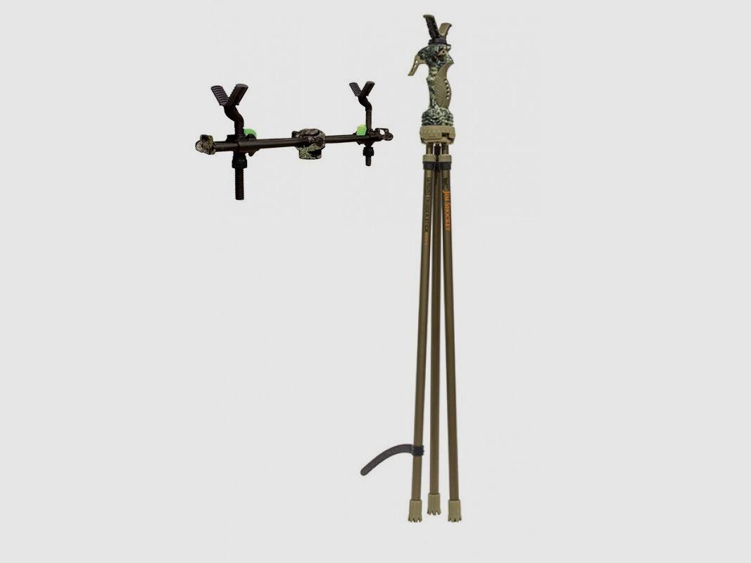 Primos Trigger Stick Jim Shockey Tall Tripod Gen. 3 inkl. 2 Point Gewehrauflage
