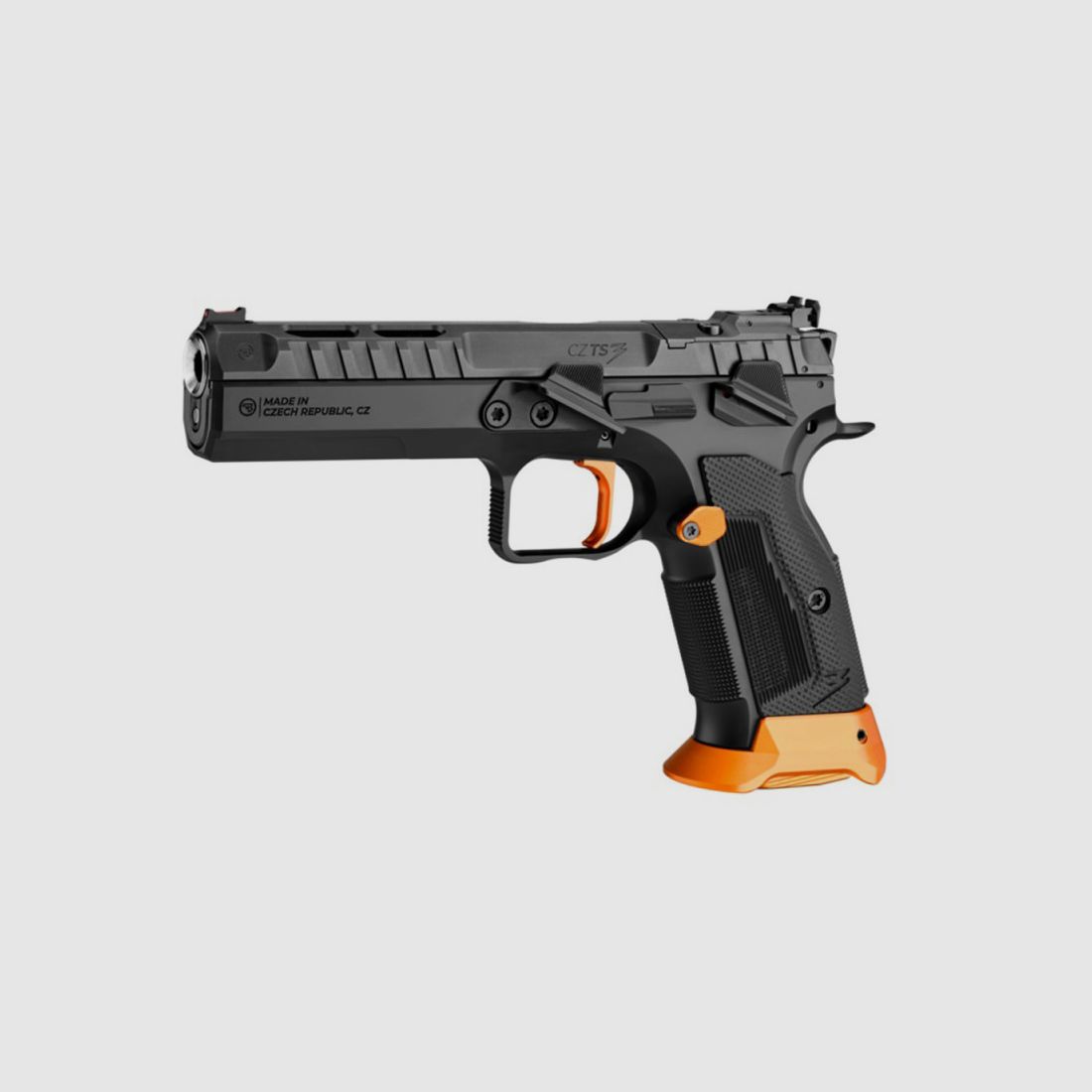 PISTOLET CZ TS 3 ORANGE CALIBRE 9X19, image 1 sur 3