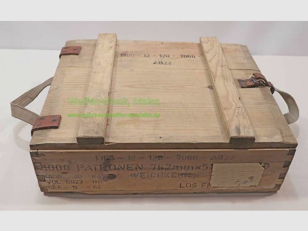 Deutsch Diverse Munitionskiste / Holz