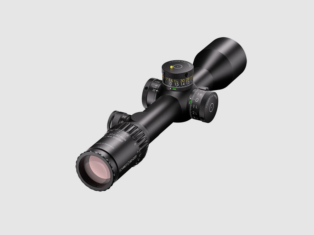SCHMIDT U. BENDER 3-20×50 PM II Ultra Short LP MSR2 1cm ccw DT II+ MTC LT / ST II ZC LT, Bild 2 von 5
