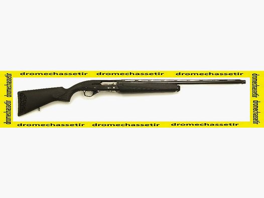 Fusil semi automatique Baikal, MP155, cal 12/89, canon 71cm, chokes interchangeables, synthetique noir