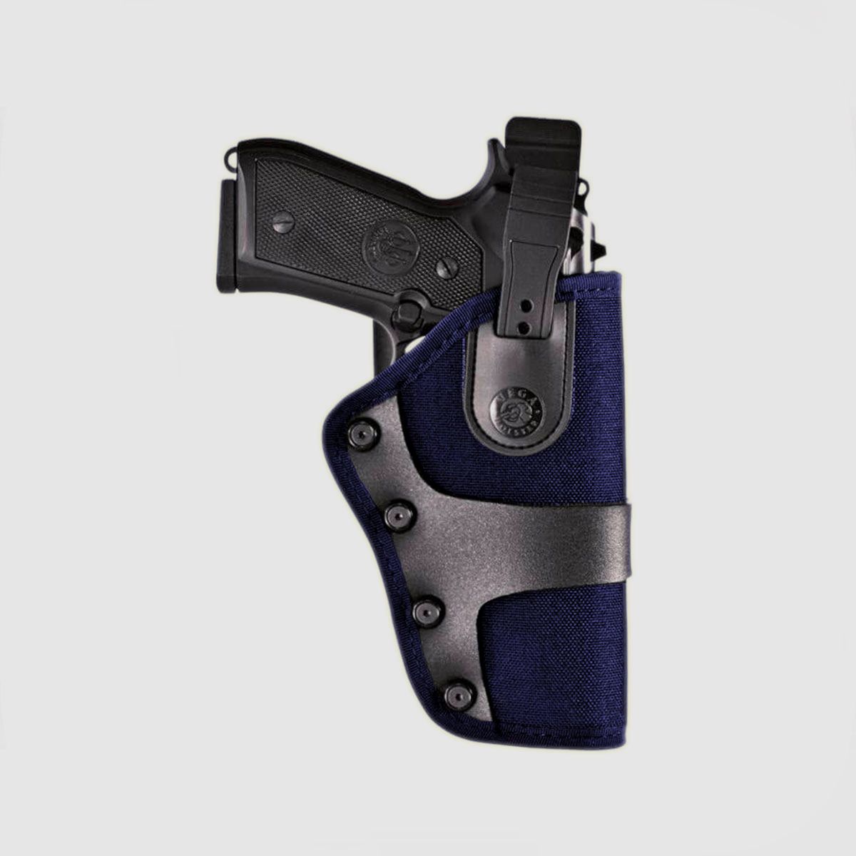 VEGA HOLSTER – CORDURA GÜRTELHOLSTER | DREHBARE POLYMER-SCHLAUFE | SCHNELLAUSLÖSUNG „VEGA STOP SNAP“ | FÜR LARGE AUTO, BERETTA 98, TANFOGLIO FORCE, Bild 1 von 2