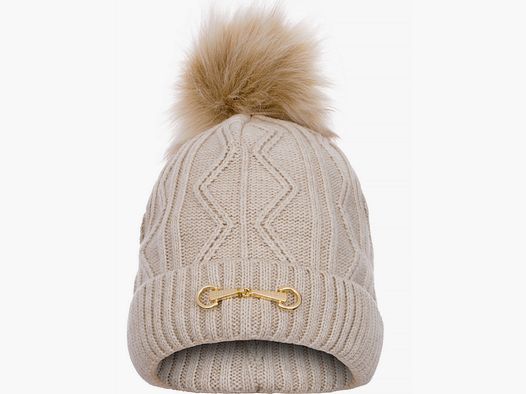 Czapka damska EQUESTRIAN QUEEN Eden 24AW light beige
