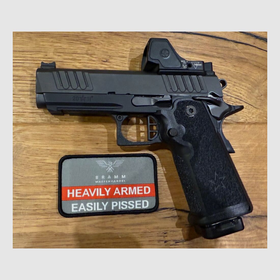 Staccato Model C - gerader Abzug - Trijicon RMR HD