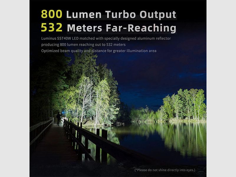 LED Taschenlampe RS10 Spot-Light, 800 Lumen (inkl. Akku), Bild 6 von 13