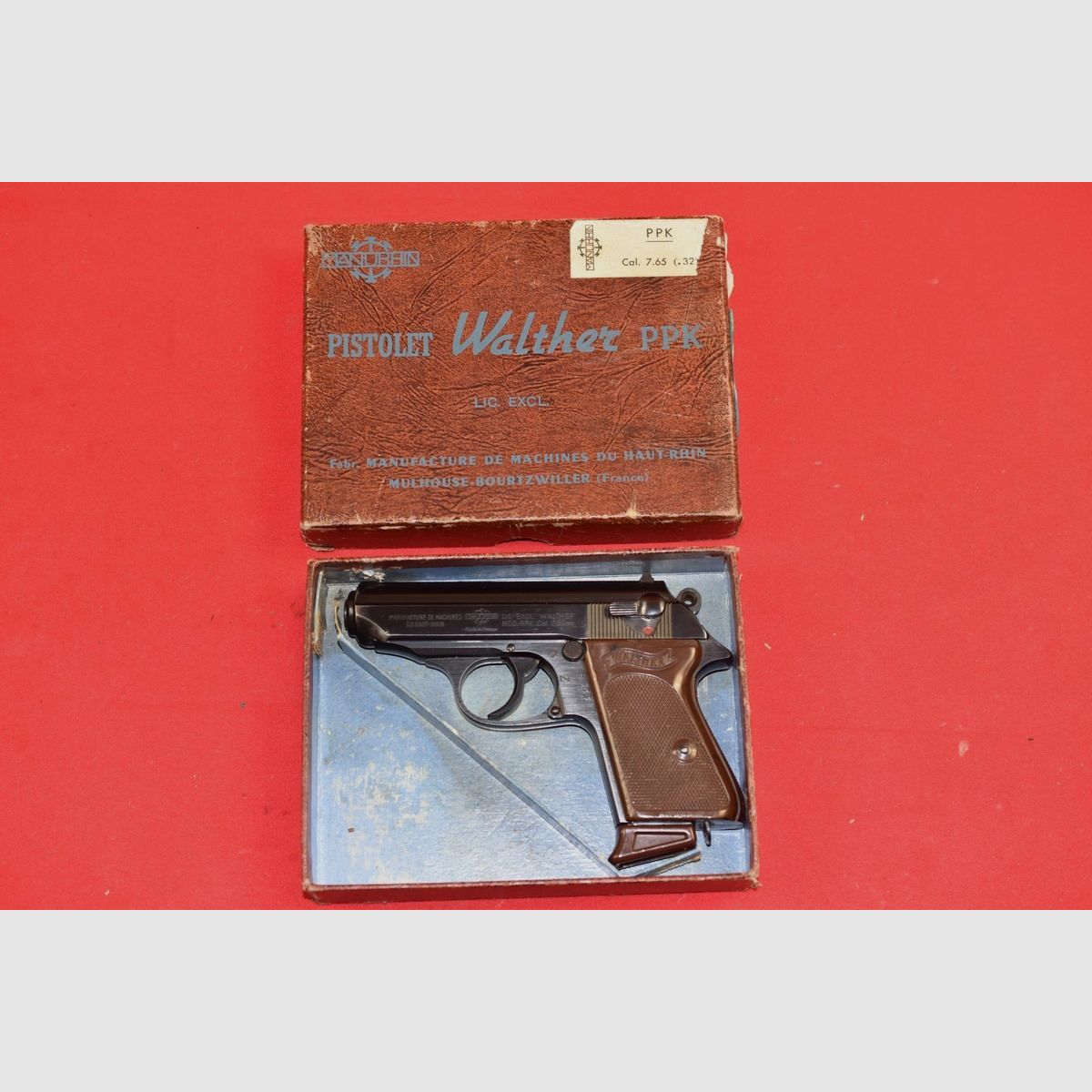 #8365 Walther PPK-Pistole, Manurhin, Zoll, Kal. 7,65Br., Bild 1 von 23