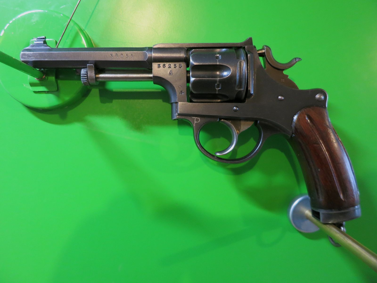 Ordonnanserevolver Zwitserland Model 1882 (Legerrevolver 82), W+F Bern, Militair-Privé #96