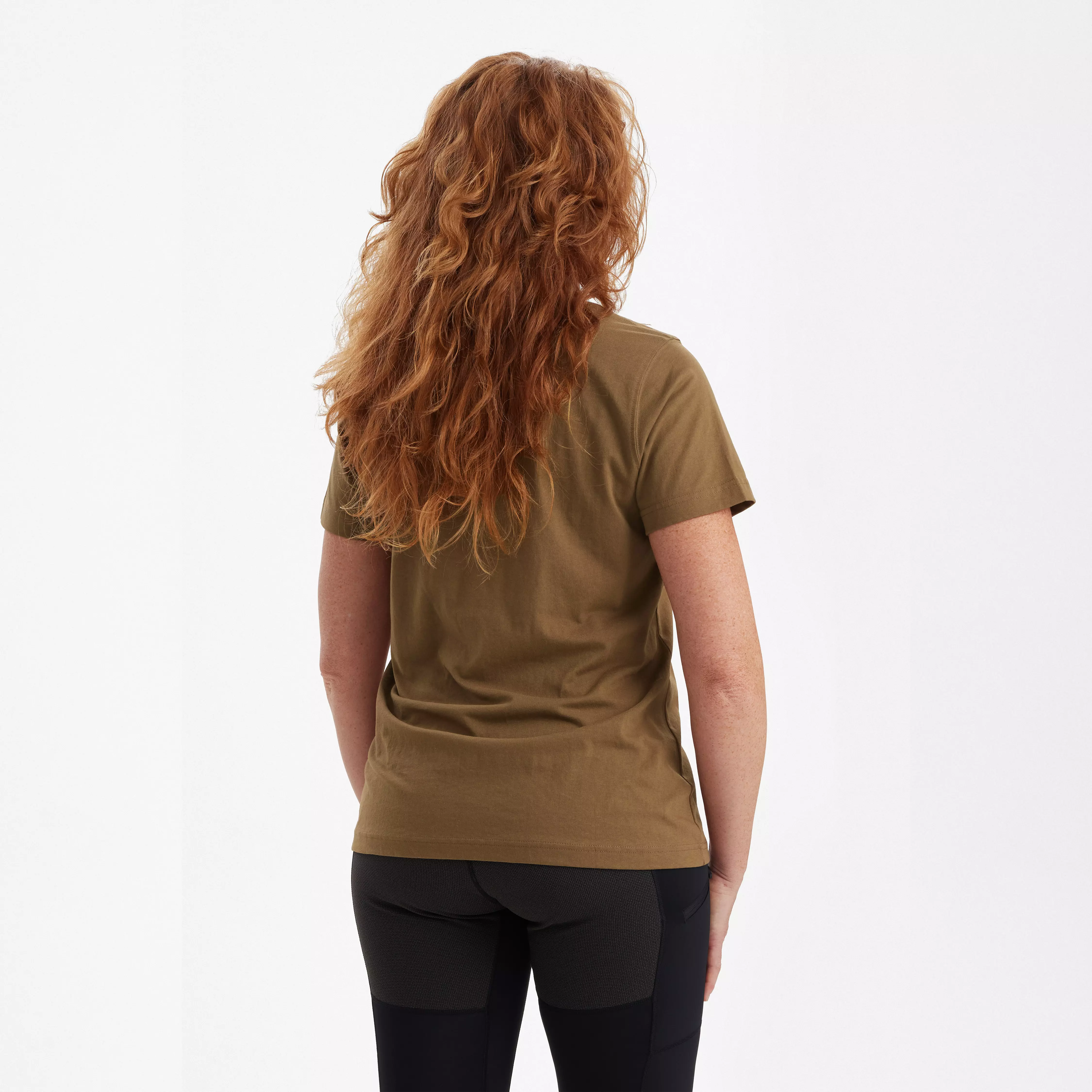 Lady Logo T-shirt - Butternut, afbeelding 2 van 5