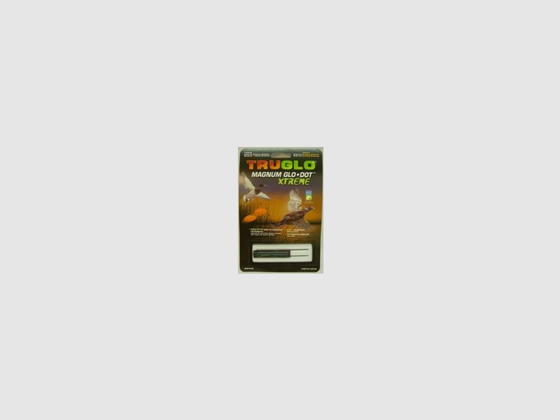 Truglo Magnum Xtreme grün - zum kleben, Schiene 5/16''