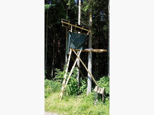 Hochsitzverblendung Rollenware: Zuschnitt 1,20 m breit, tannengrün
