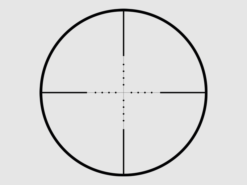 Vantage 3-9x50 AO, MilDot - Parallax adjustment, 1'' central tube