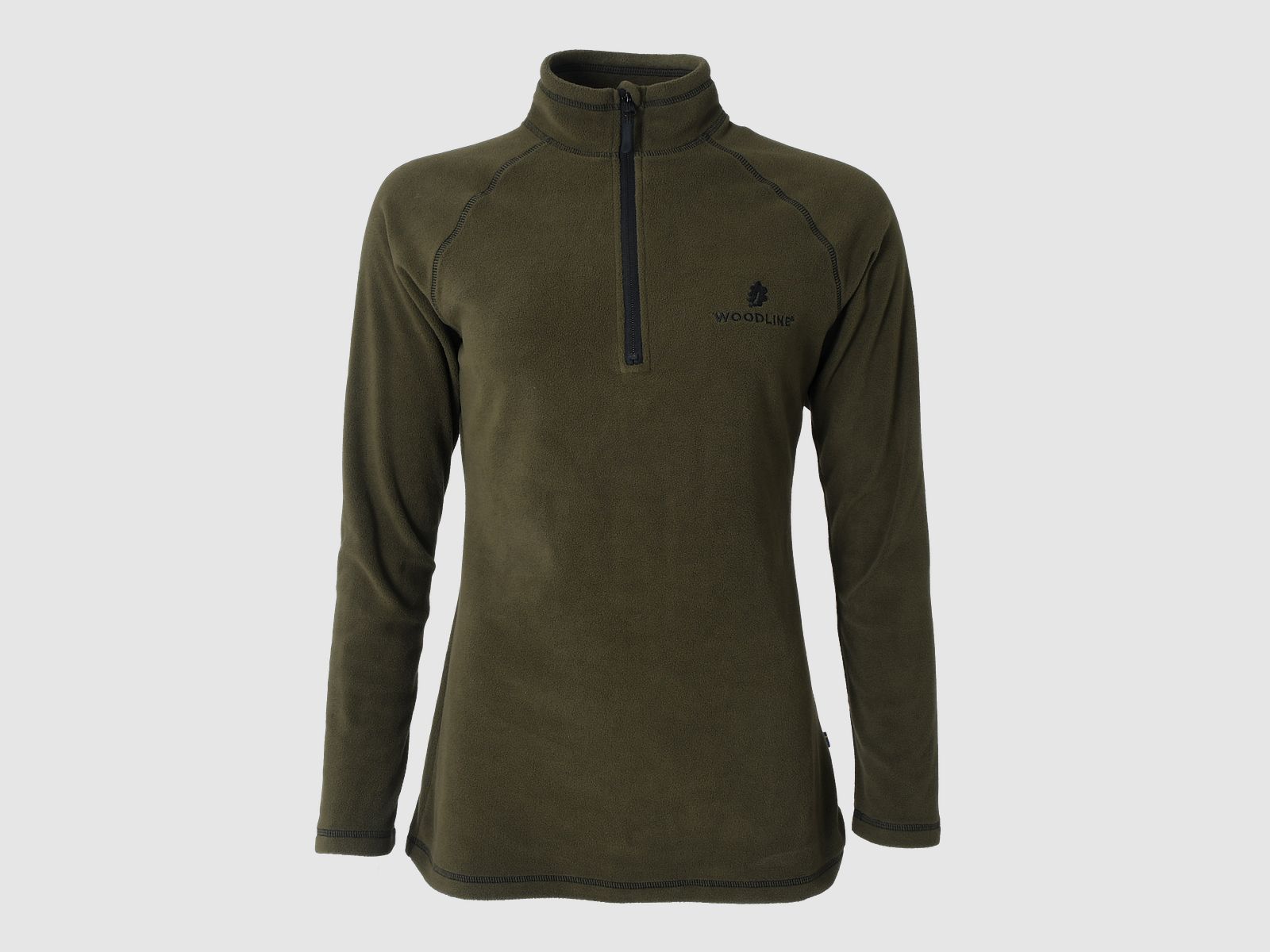 Woodline Fleecepullover Pennebo Grün Damen