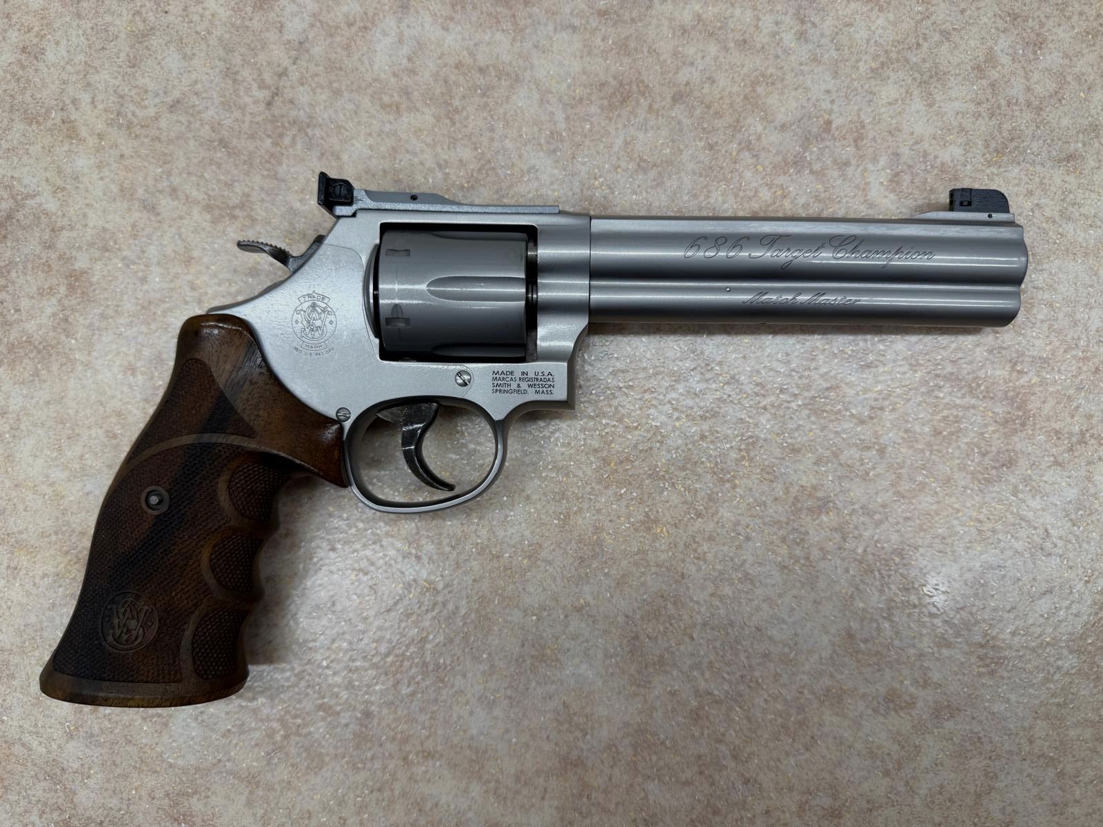 Smith & Wesson 686 Target Champion Match Master 6