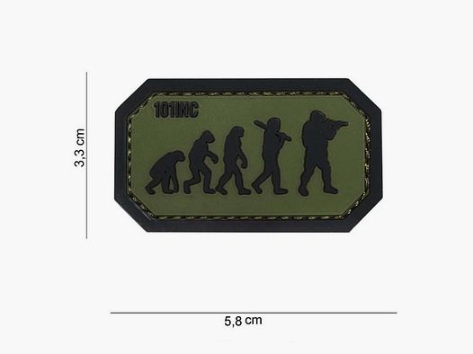 Patch Tactical Evolution OLIVE/BLACK