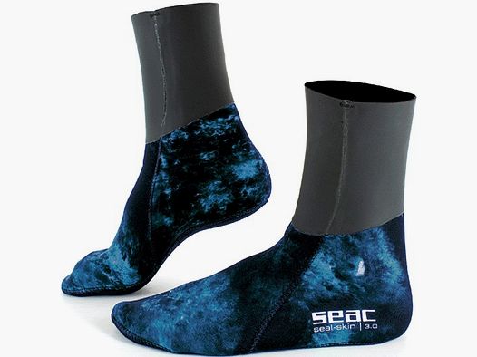 SEAC SUB SOCKE SEAL SKIN CAMO BLAU - 3MM