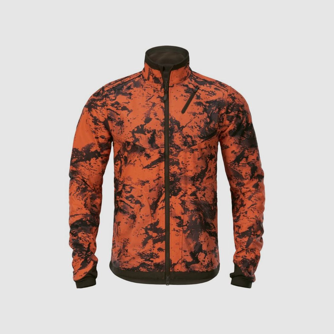 Härkila Herren Fleecejacke Wildboar Pro Reversible Willow green/AXIS MSP®Orange Blaze
