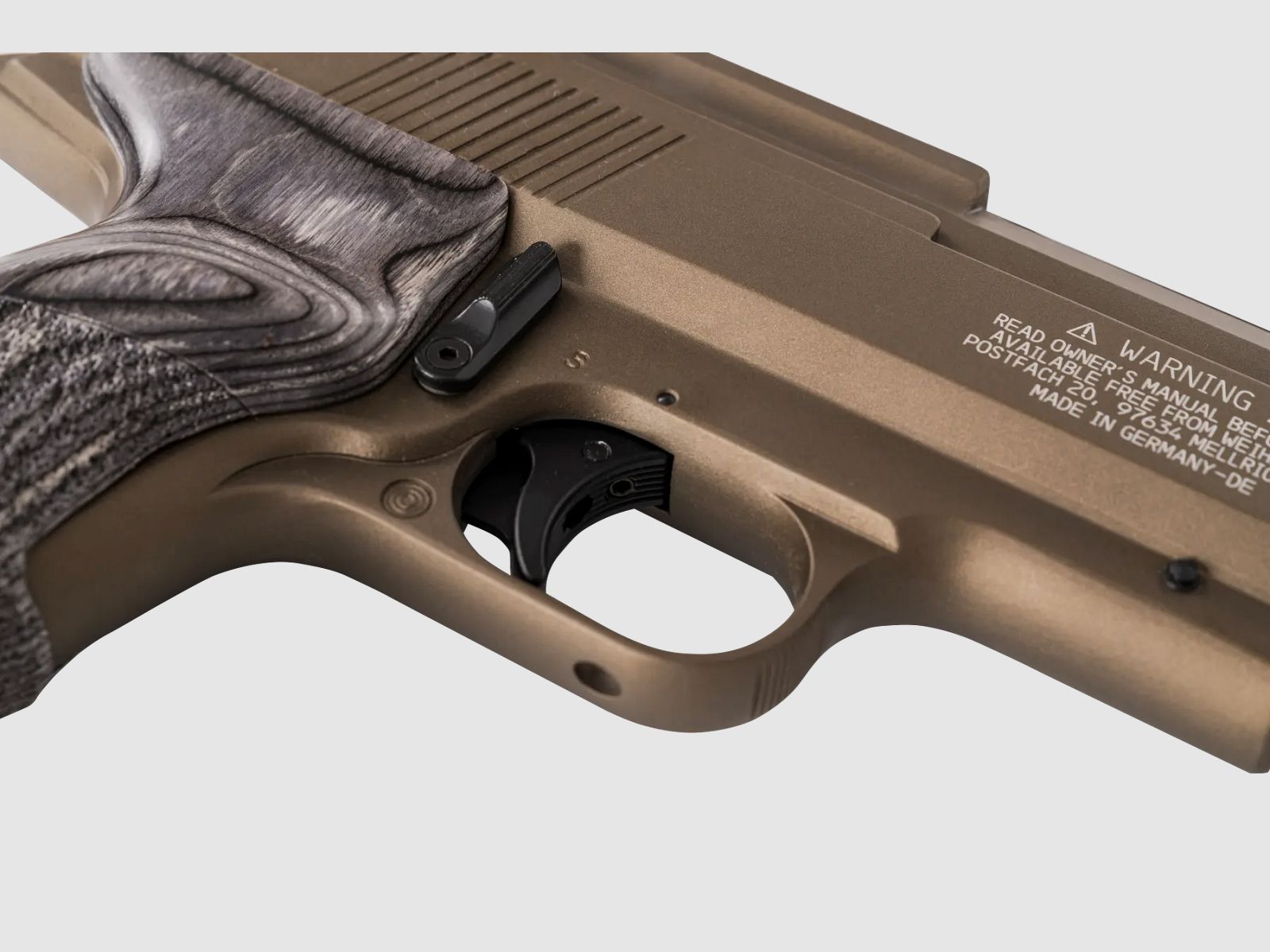 Pistolet à air Weihrauch HW 45 Bronze Star