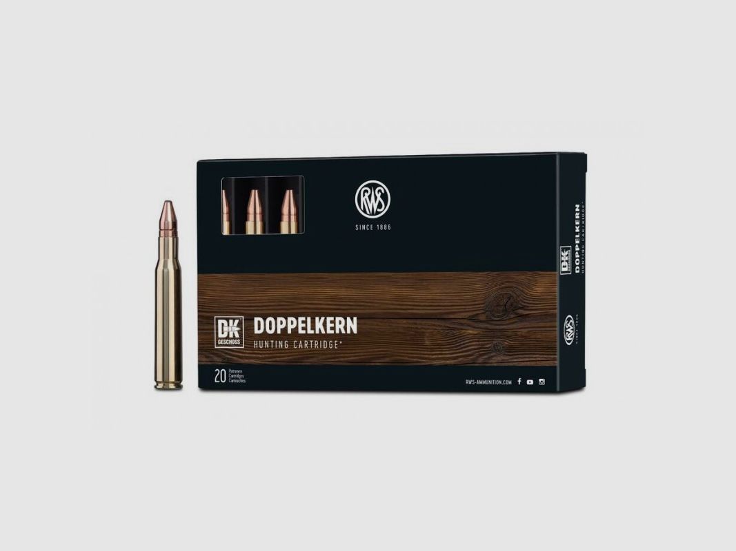 RWS 30-06 165 GRS / 10,7 G DOPPELKERN 20 STK, Bild 1 von 3