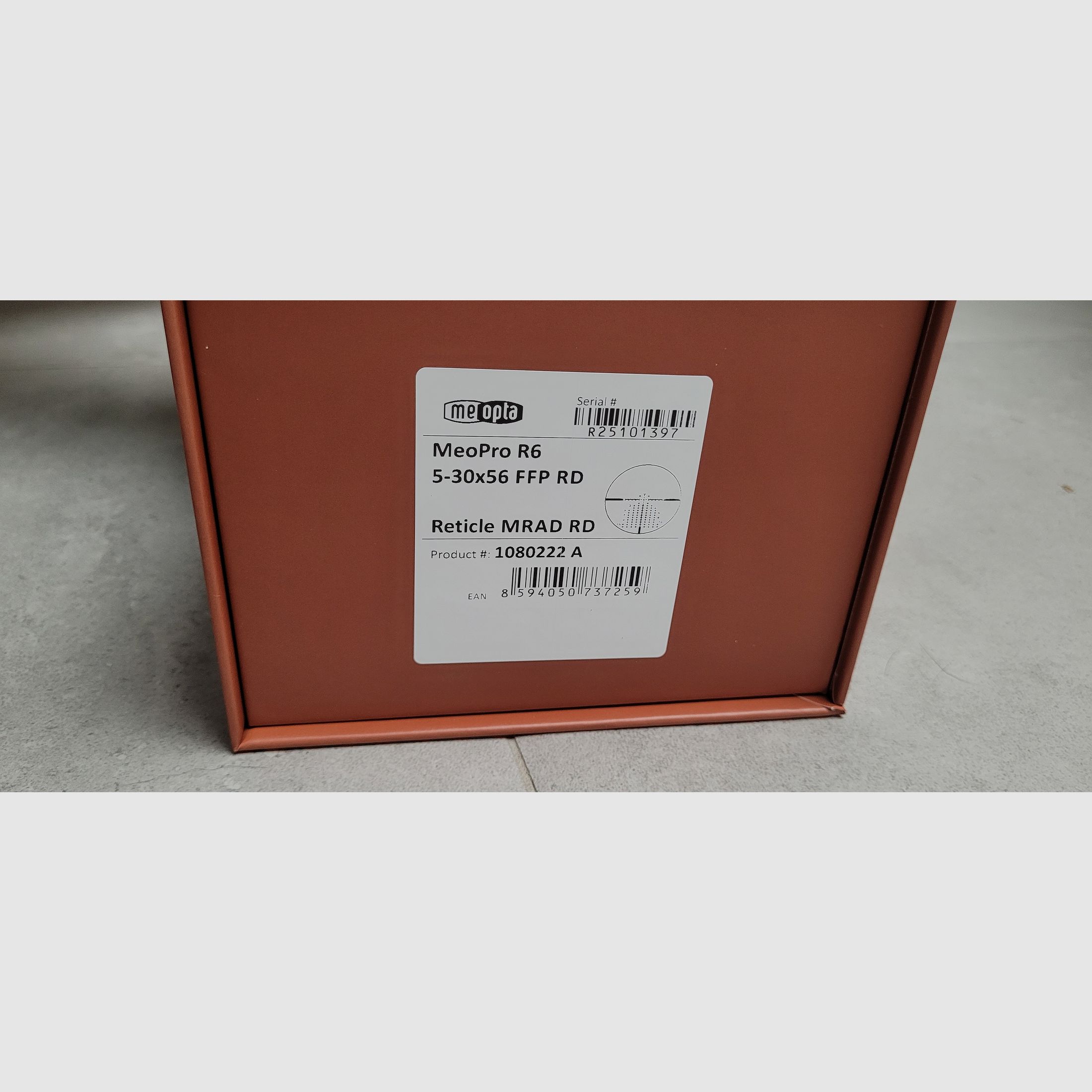 Meopta Meopro R6 5-30x56 FFP Mrad RD