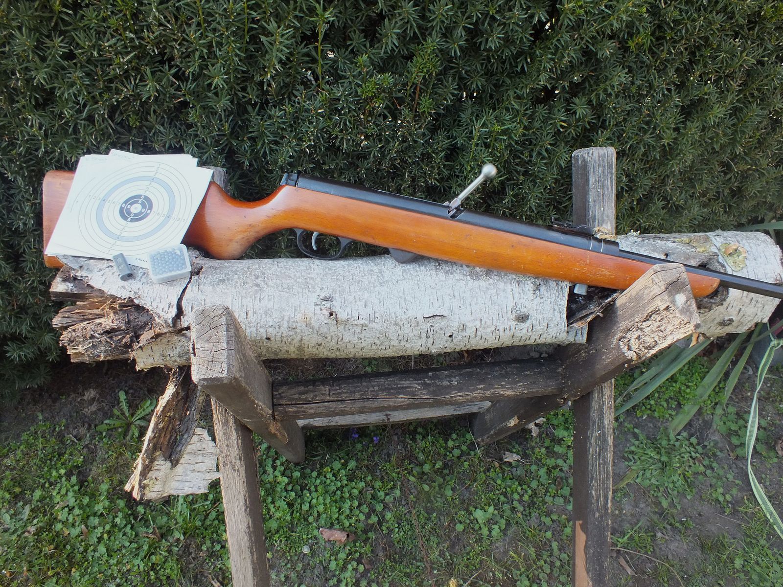 Repetier- Luftgewehr Haenel 310-2, Suhl DDR. Am 05.04 ohne Versandkosten in D!