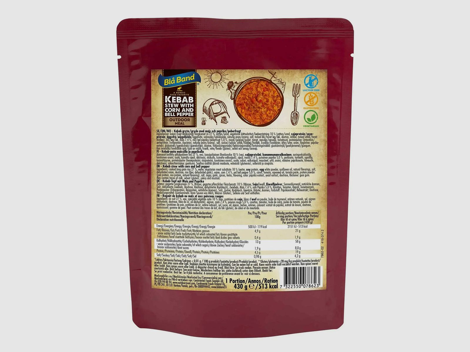 Bla Band Bla Band Kebab Eintopf mit Mais und Paprika
