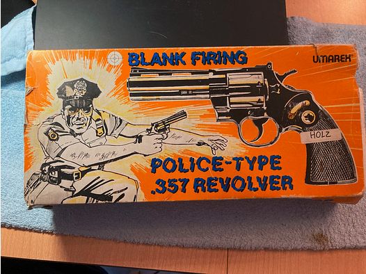 Umarex Python cal.380k (9mmR), sehr alte PTB