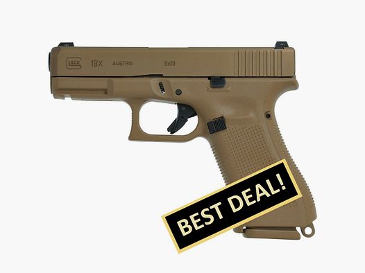 Pistolet Glock 19X FDE Coyote 9mm
