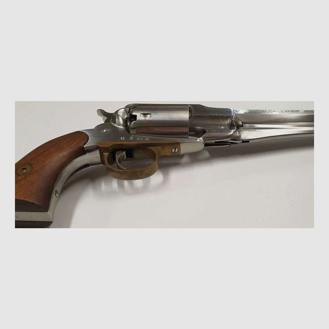 Hege-Uberti Perkussionsrevolver Remington 1858 Army Stainless