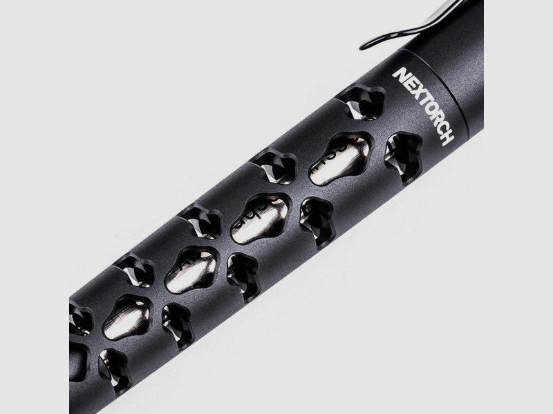 NEXTORCH NP20 Dino Bone Stylo Tactique avec Briseur de Verre