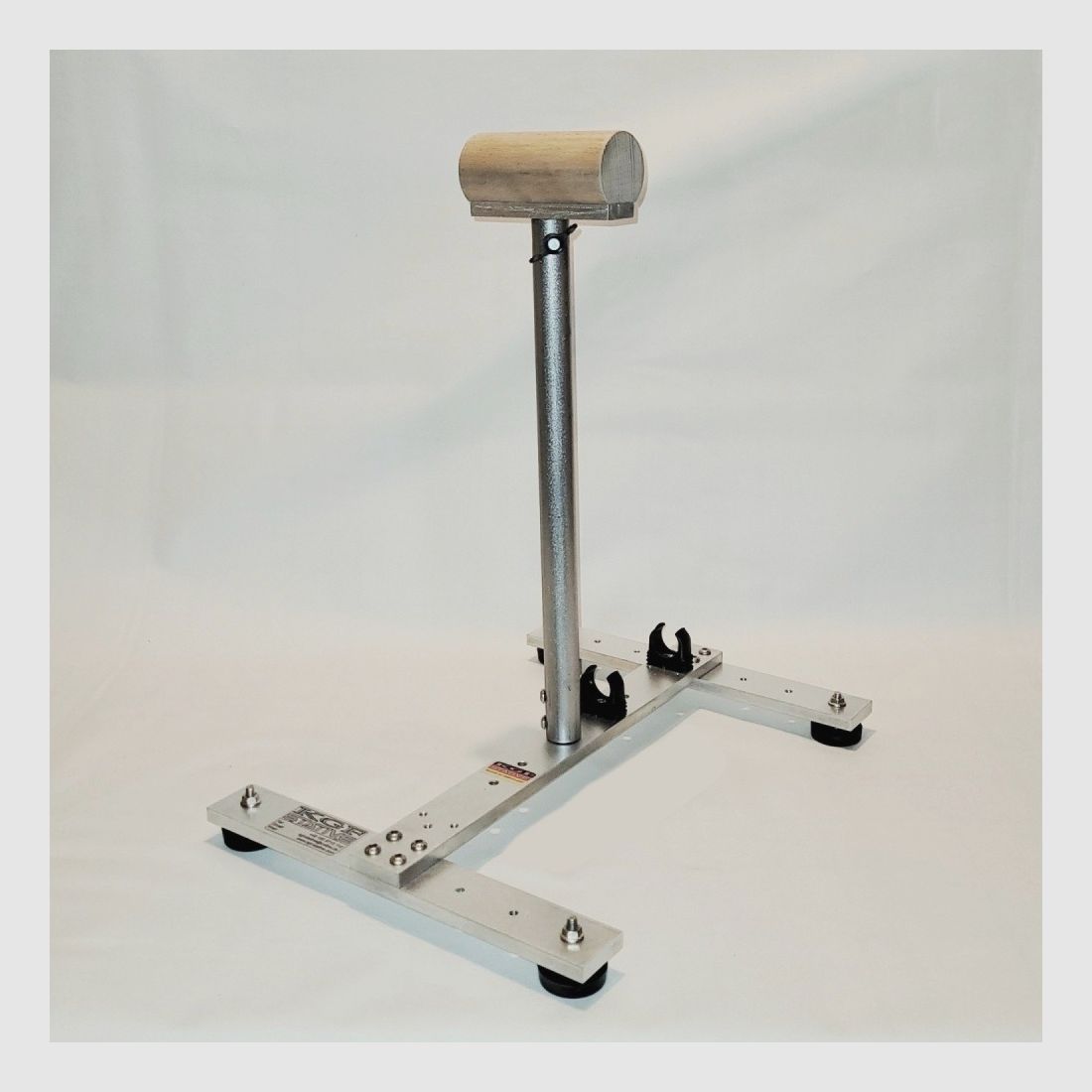 KGF-Auflagestativ - Auflageständer Alu HT-1000-Basic mit Buchenholz-Auflage, klappbar