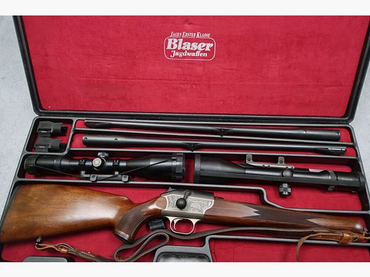 Blaser R93 con canna intercambiabile .375 H&H