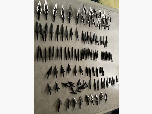 Pfeilspitzen für fast alle gängigen Inserts