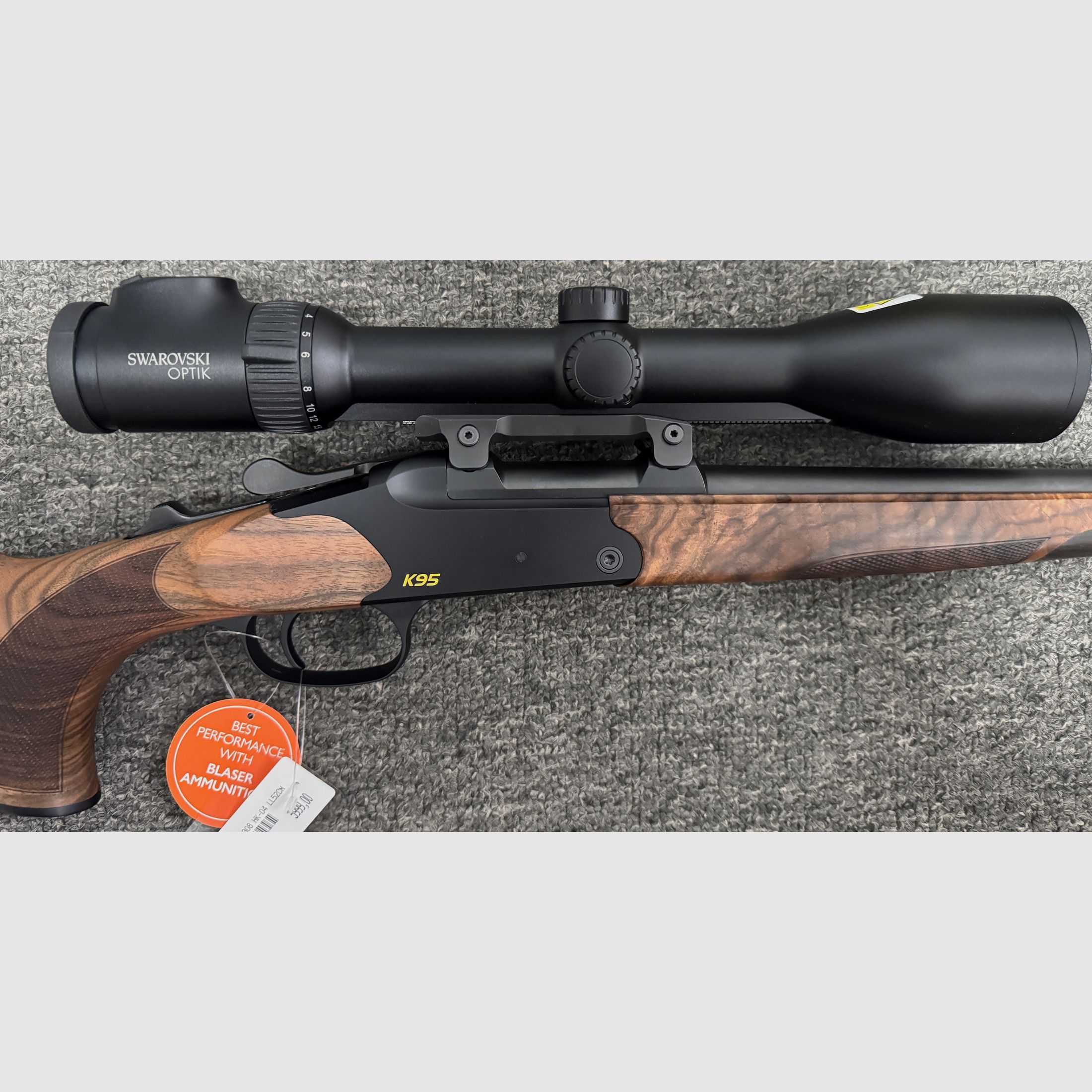Blaser K95 - .308 - HK4 - M15x1 - Neuwaffe 2026 mit Swarovski Z6i 2,5-15x50
