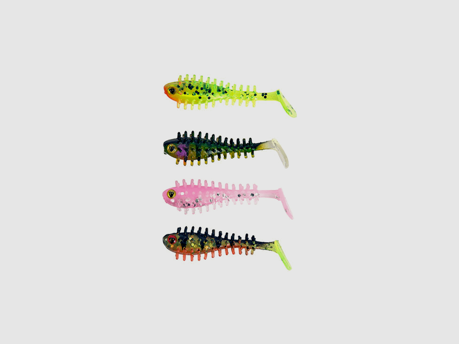 FOX RAGE – ULTRA UV SPIKEYFRY 4cm 1.5″ MIXED (8PZ), image 2 of 2