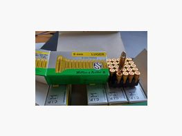   250 disparos  9mm PARA   de S&B 