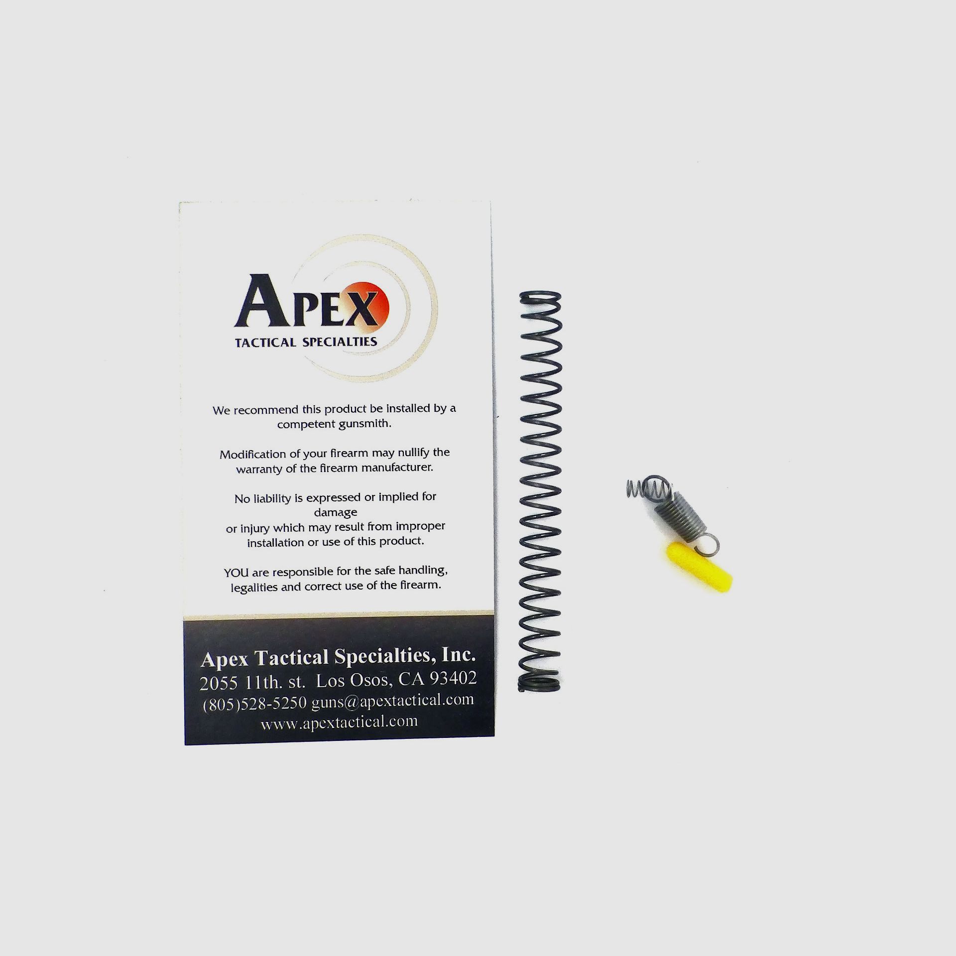 Kit ressort APEX pour S&W M&P, image 1 sur 2