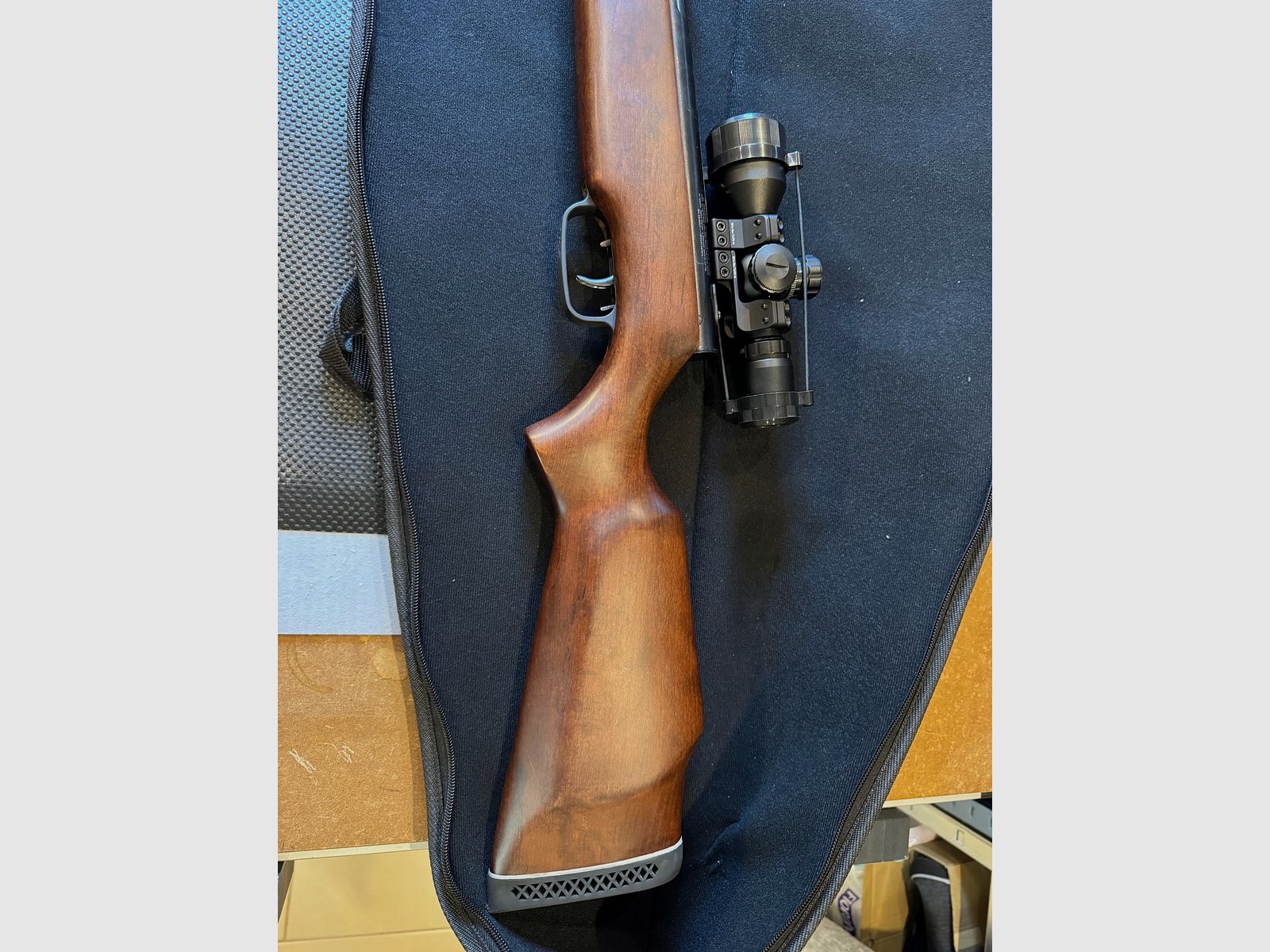 Norconia B88 Unterhebelspanner 7,5J 4,5mm inkl. Zielfernrohr 3-9 x 45