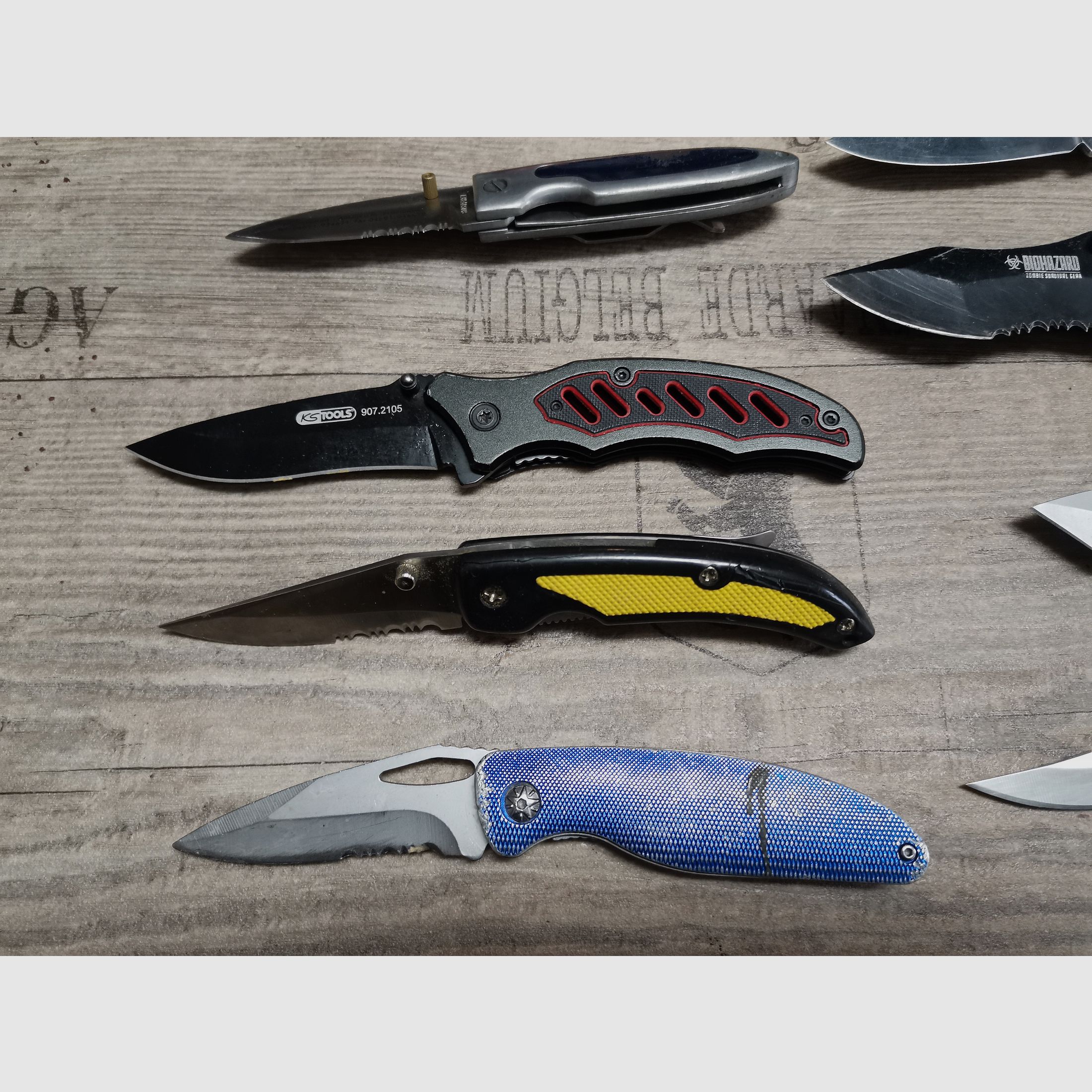 Messer Konvolut Böker Haller Walther Herbertz etc.  Einhandmesser Dolch Springmesser