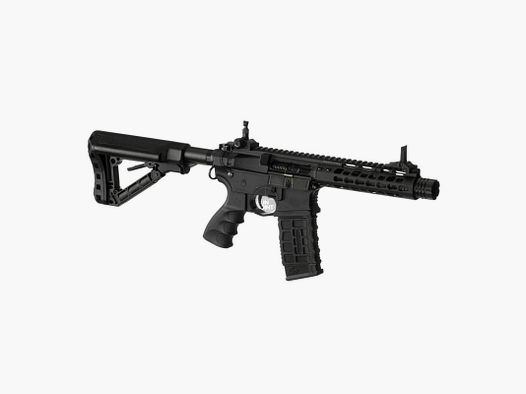 Airsoft - Geweer - G&G CM16 E.T.U. Wild Hog 7 Inch Zwart - vanaf 14, onder 0,5 Joule