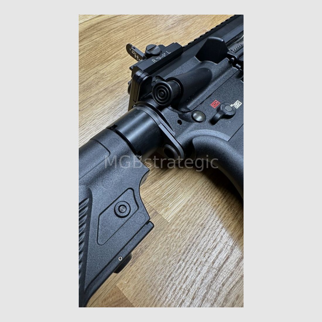 Heckler & Koch MR223 A3 Slim-Line 14,5" Lauf - halbautom. Büchse .223Rem Das zivile H&K 416 - mit Original H&K QD End-Plate (doppelt neu verstemmt, siehe Foto)