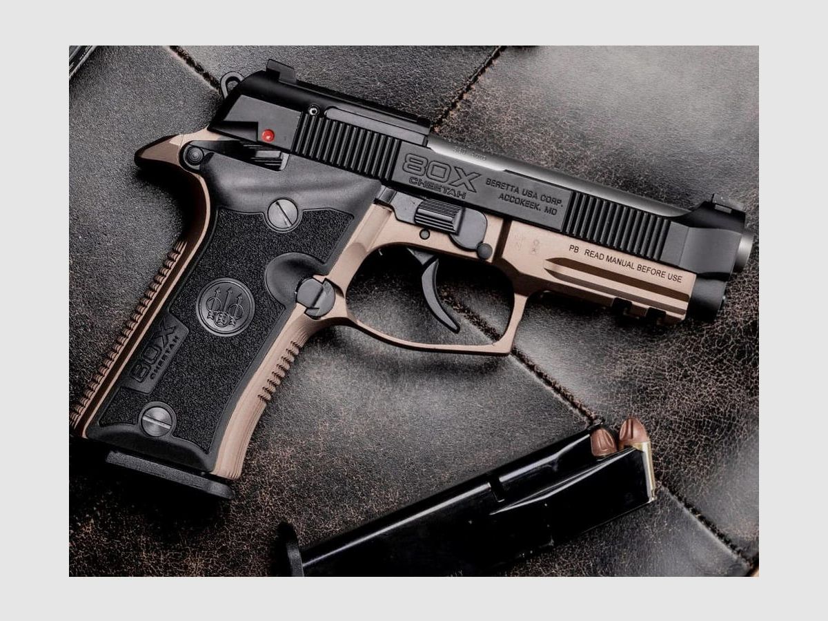 Pistola Beretta 80X Cheetah Bronze cal. 9 mm Short, imagen 8 de 8