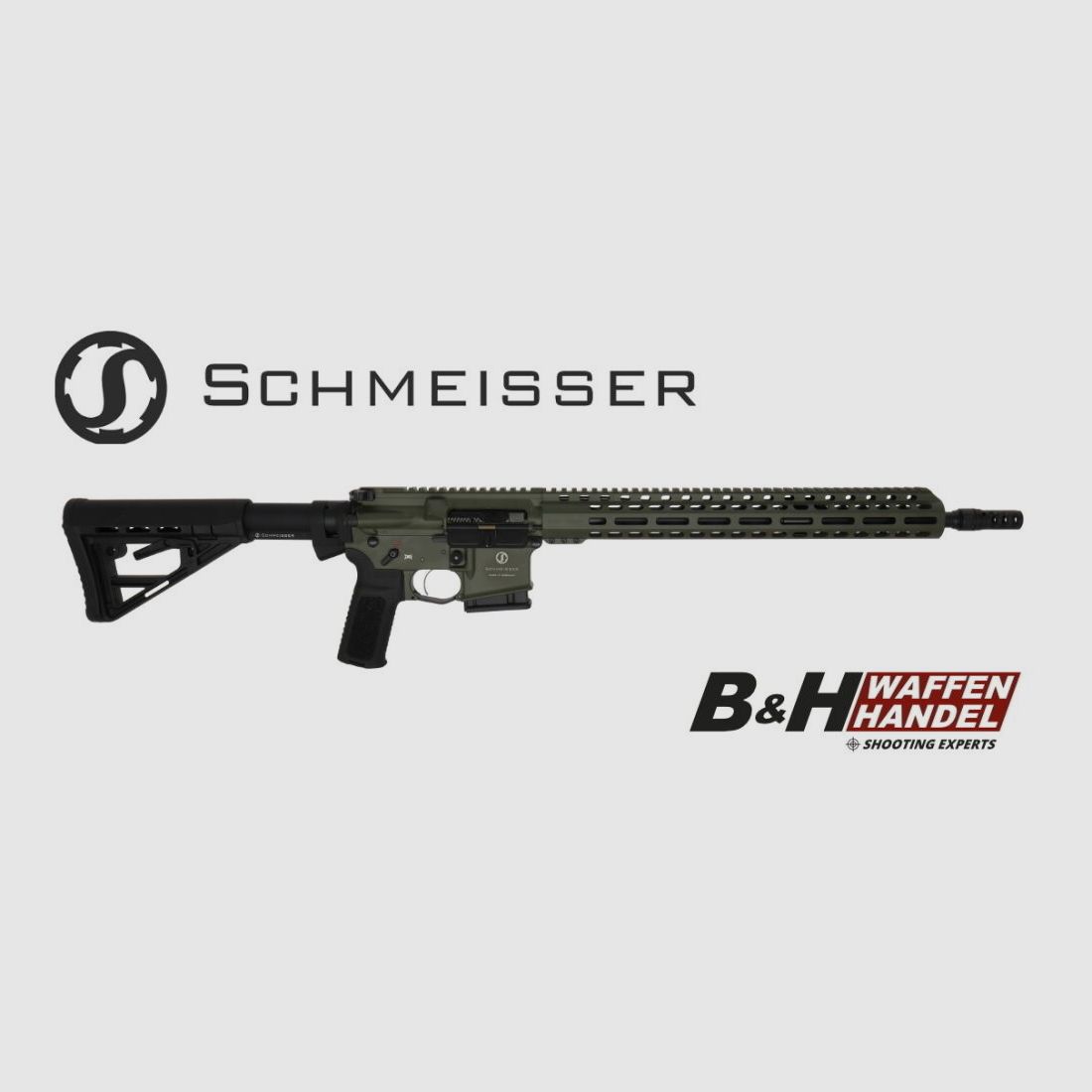 Schmeisser AR15 Dynamic L Oliv