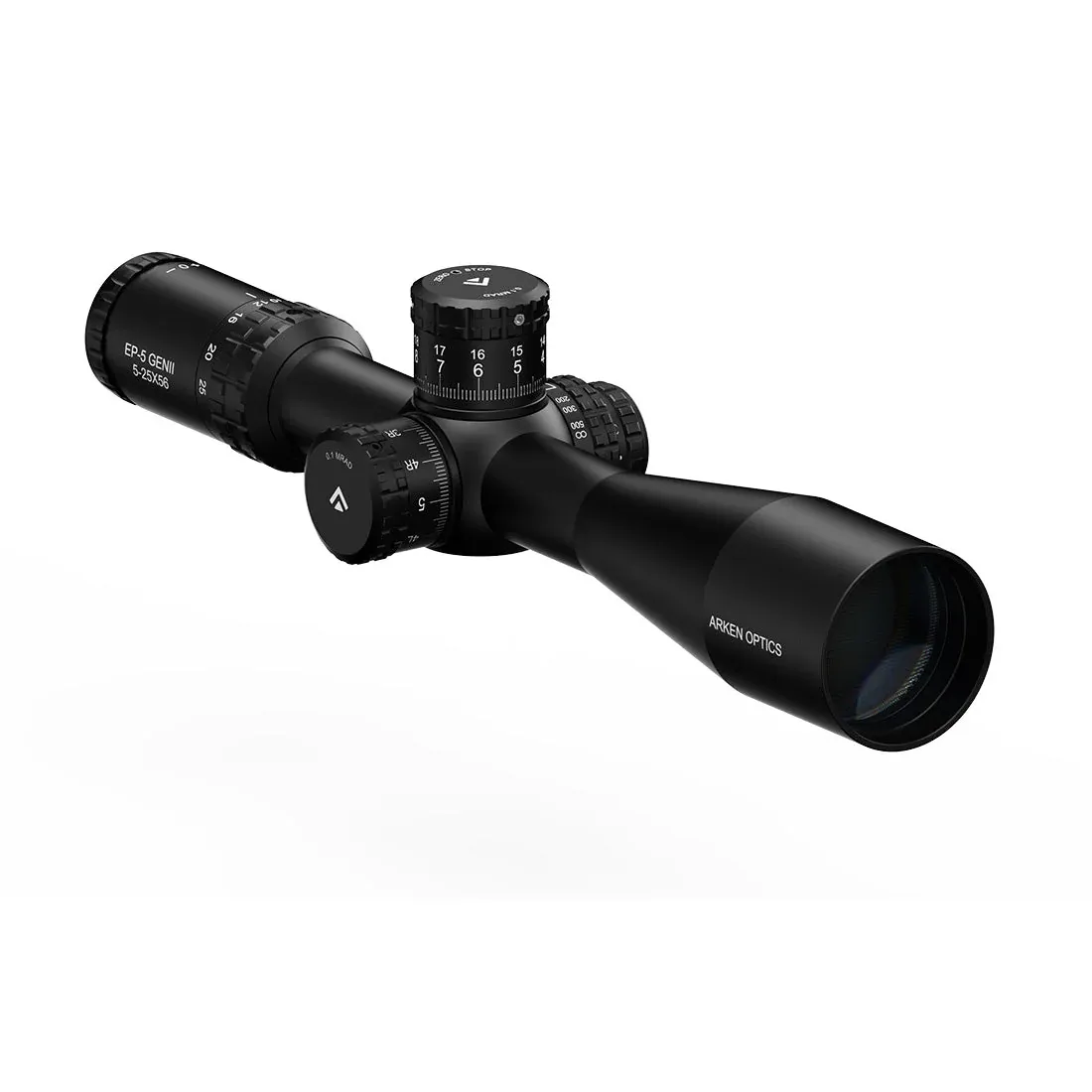 Arken Optics EP-5 Gen2 5-25×56 FFP TOR MIL visor, imagen 6 de 8