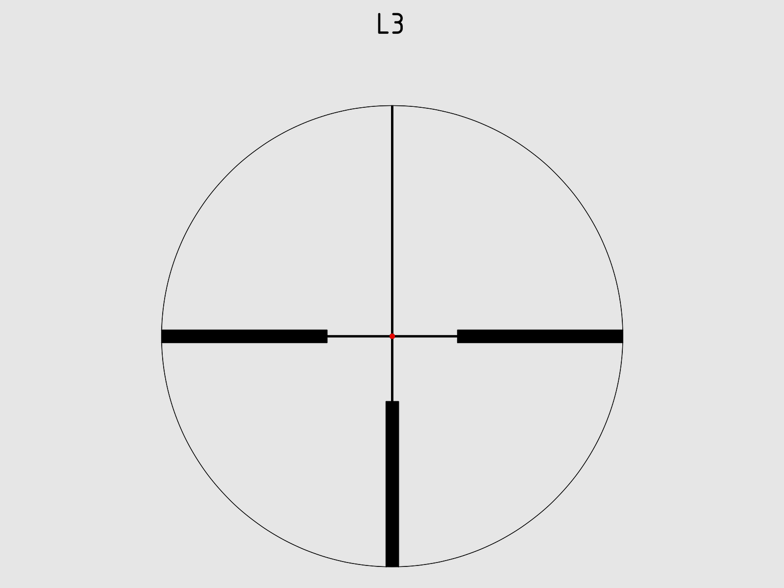 Schmidt und Bender Zielfernrohr 2,5-10x56 Klassik LM L3 Absehen