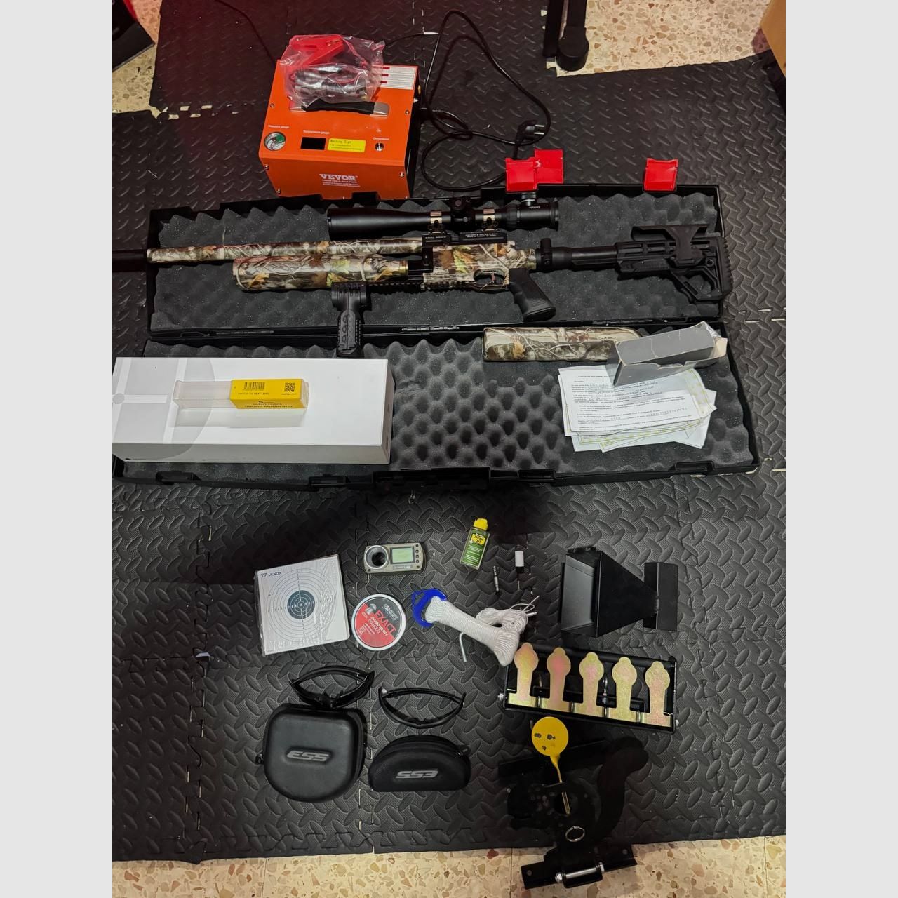 Complete lot PCP KRAL Puncher Jumbo Camo 5.5